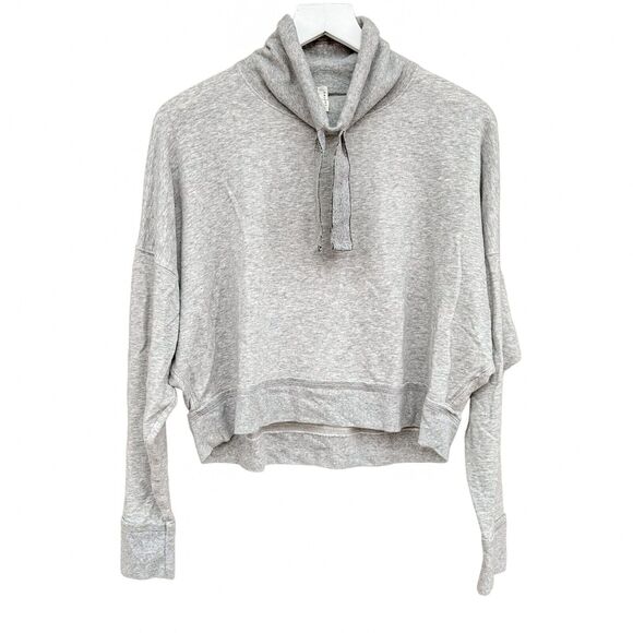 Free People Movement Lara Pullover Heather Grey - Picture 3 of 8